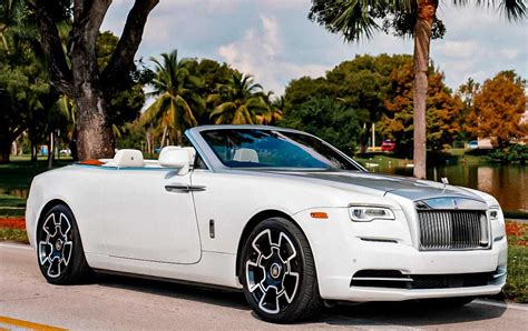 Rolls-Royce Dawn Rental Miami - White Interior | Pugachev Luxury Car Rental