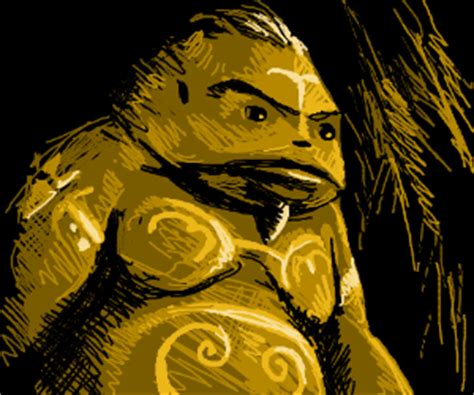 a goron (Legend of Zelda) - Drawception