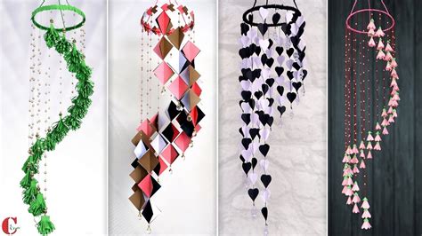 8 Paper Wall Hanging Ideas !!! DIY Handmade Things - YouTube