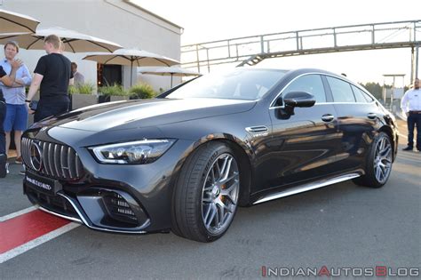 Mercedes-AMG GT 4-Door Coupe announced for Auto Expo 2020 - In 22 Live Images from Germany