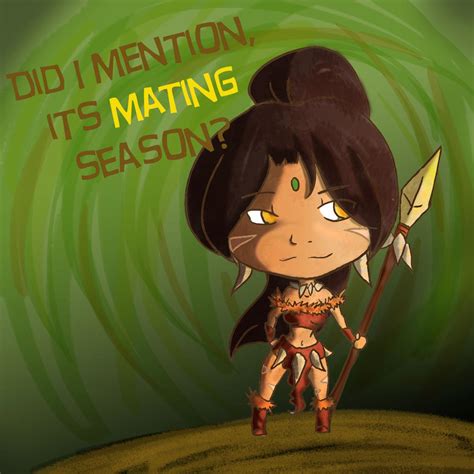 Nidalee - League of Legends by Lintetathren on DeviantArt