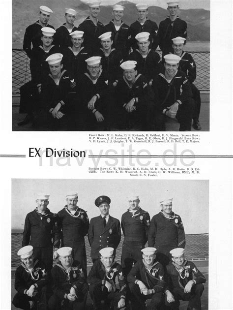 USS Wisconsin (BB 64) Cruise Book 1952-54 - Administration Department