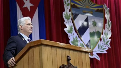 Cuban parliament re-elects President Miguel Díaz-Canel for second term ...