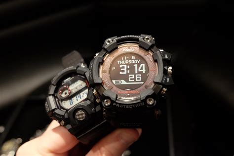 Casio debuts GPS equipped G-Shock Rangeman at CES