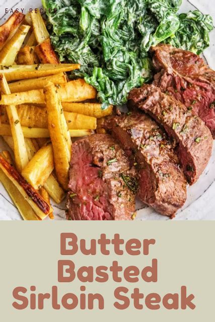 Butter-Basted Sirloin Steak Recipe | Meal Boxes