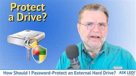 How Should I Password-Protect an External Hard Drive? - YouTube