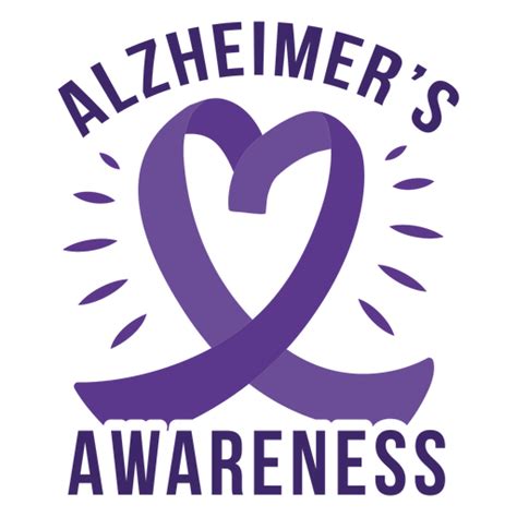 Alzheimer's awareness heart ribbon badge sticker #AD , #AFFILIATE, #Sponsored, #heart, #sticker ...