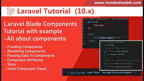 Laravel Blade Components Tutorial with example - All about components ...