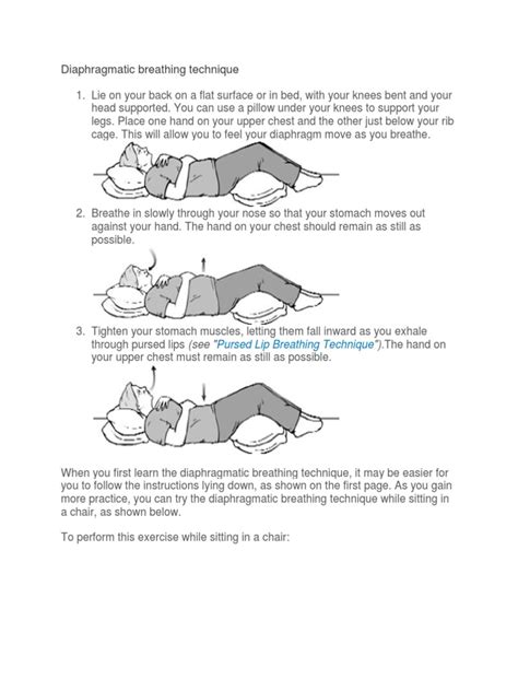 Diaphragmatic Breathing Technique