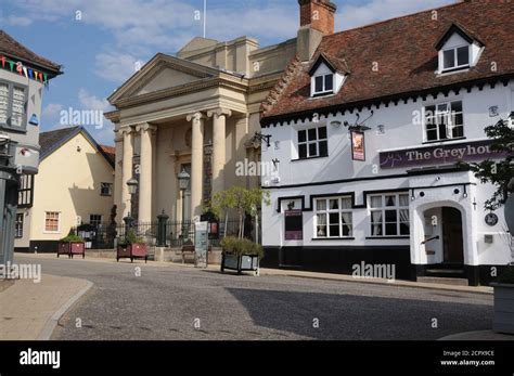 View to Corn Hall, Diss, Norfolk, The Corn Hall, Diss, Norfolk, which ...