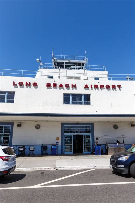 Long Beach Airport Terminal Building in California Editorial Image ...