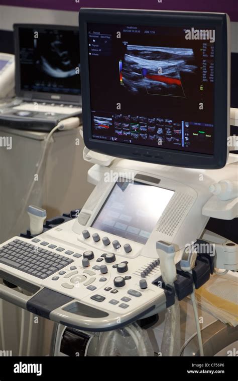 Medical Equipment ultrasound scanning. Diagnosis of pregnancy Stock Photo - Alamy