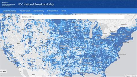 FCC National Broadband Map - NRB