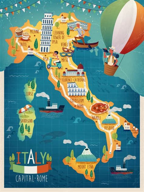 The Perfect Italy Road Trip Itinerary You Should Steal | Italy road trips, Italy map, Italy travel