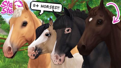 *SPOILERS!* 8+ NEW HORSES & COAT COLORS IN STAR STABLE! (APPALOOSA, WELSH PONY, & BELGIAN ...