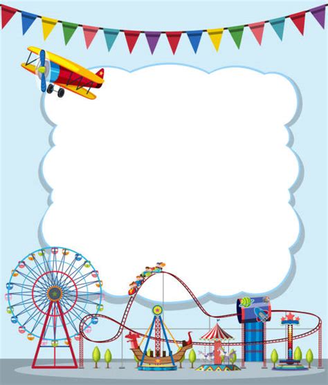 Royalty Free Clip Art Of A Airplane Border Clip Art, Vector Images & Illustrations - iStock