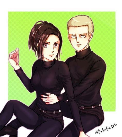 Sasha x Connie by kakiba518 en 2024 | Kyojin, Shingeki no kyojin, Snk