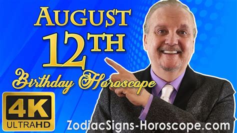 August 12 Zodiac Horoscope and Birthday Personality | August 12th ...