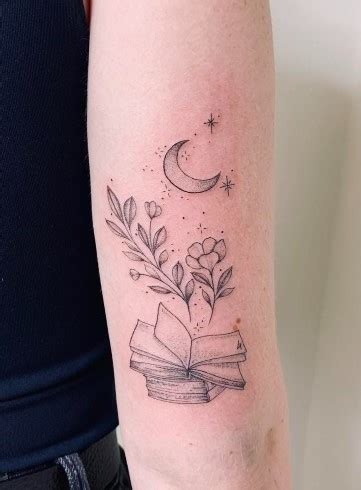 18 Cool Book Tattoo Ideas for Women | TattooAdore