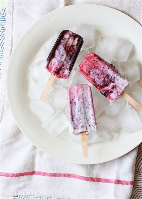 Coconut Berry Firecracker Ice Pops - Kitchen Treaty