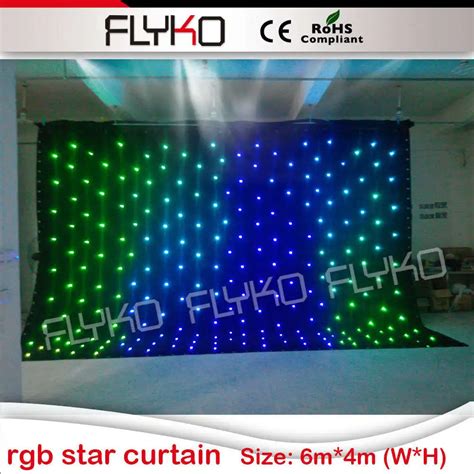 6x4m full color led star cloth stage backdrop-in Stage Lighting Effect ...