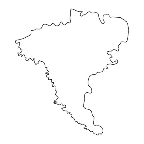 Premium Vector | Ungheni district map province of moldova vector ...