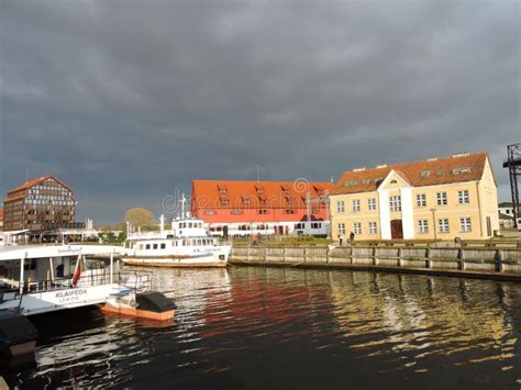 Klaipeda Old Town, Lithuania Editorial Photo - Image of view, windows: 71193656