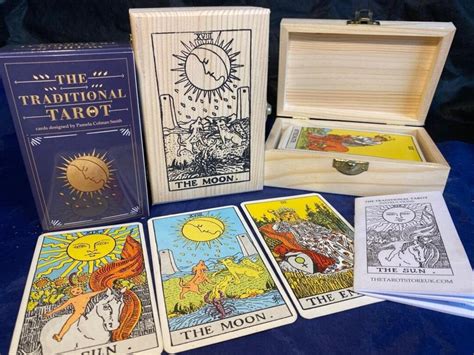 BEGINNERS Tarot 78 Cards Bag and Handcrafted Box , Tarot Cards, Tarot ...