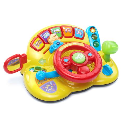 VTech, Turn and Learn Driver, Learning Toy, Car Toy, Role-Play Toy ...