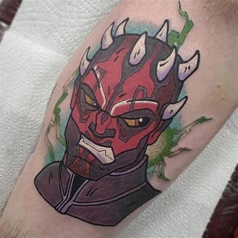 17 Darth Maul Tattoos To Tempt The Dark Side • Body Artifact