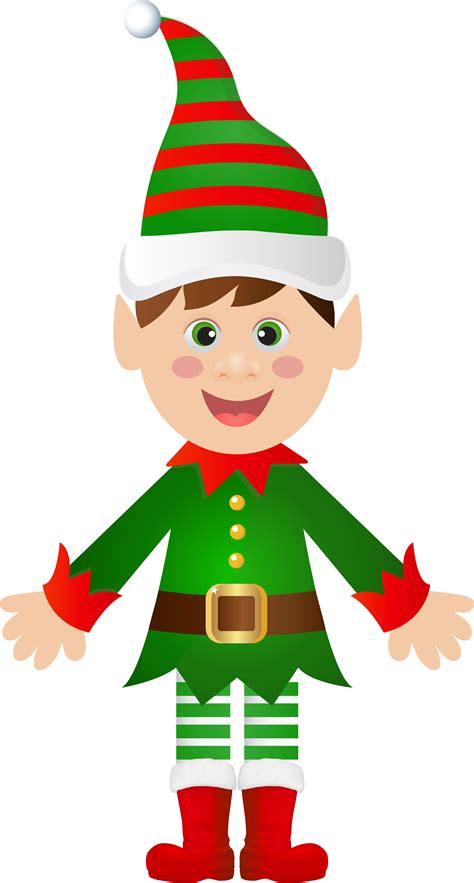 Santas Elf Png - Transparent Elf Clipart - Full Size Clipart (#4999954) - PinClipart