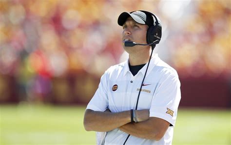 Iowa State football: Campbell named Co-Big 12 Coach of the Year | North ...