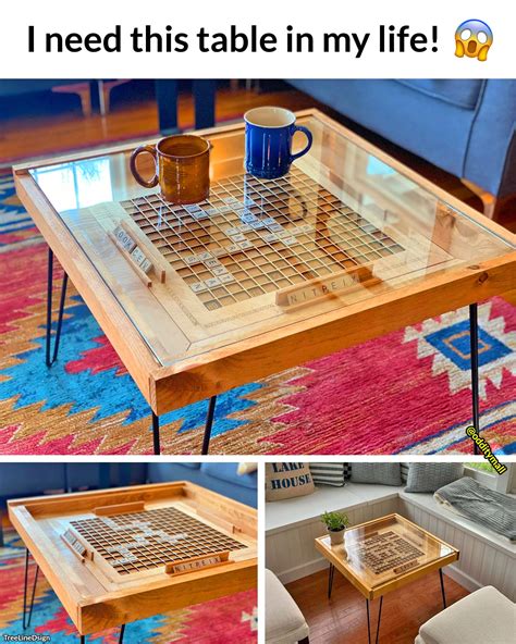 Scrabble Coffee Table : r/OddityMall