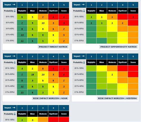 Heat Maps | Risk matrix, Project risk management, Risk management