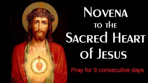 Novena to the Sacred Heart of Jesus