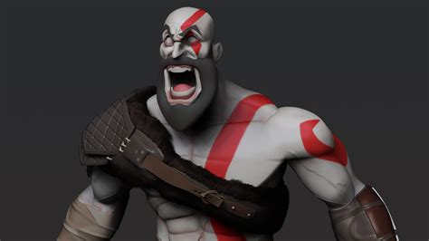 Kratos- Spartan Rage by OogieBoogeh on DeviantArt