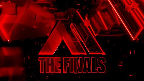 THE FINALS Game Logo 4K #4321n Wallpaper PC Desktop