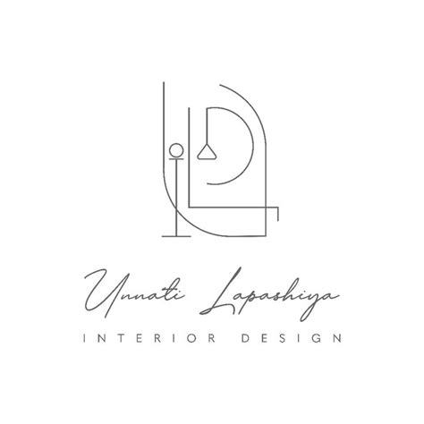 the logo for an interior design firm