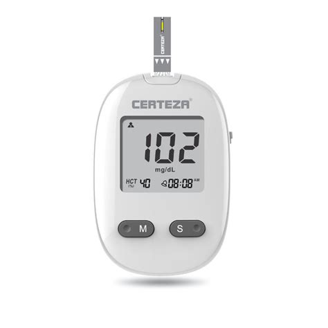 Certeza GL 100 - Blood Glucose Monitor With 10 Strips - Certeza Glucom ...