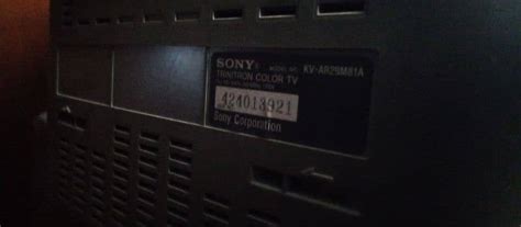 Sony 30 Inch tv - TV - Video - Audio - 1073684057