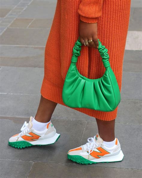 How to wear orange and green outfit | Melody Jacob