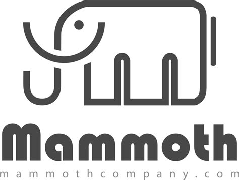 MAMMOTH LOGO By Nina Shaw Designer | TheHungryJPEG