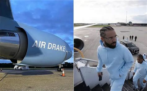 Drake $185m private jet has a hidden message under the belly