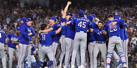 Baseball: Texas Rangers win first-ever World Series title