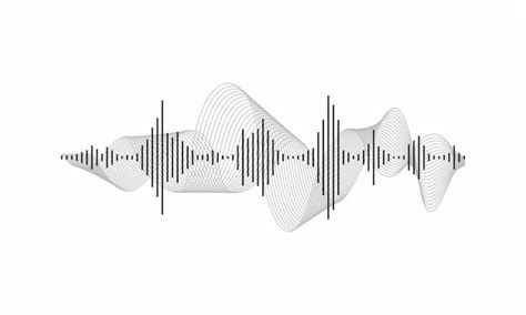 Premium Vector | Audio waves as equalizer background, signal wave vector