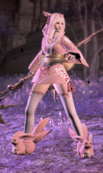 Pink Magical Cat Girl Reaper | Eorzea Collection