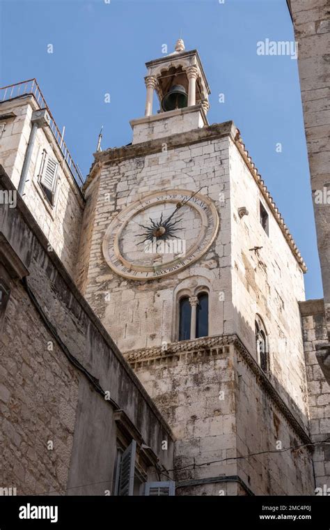 View in Old Town Split, Croatia Stock Photo - Alamy