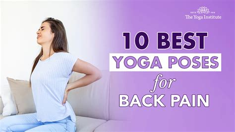 Yoga for Back Pain: 10 Best Yoga Poses for Back Pain Relief