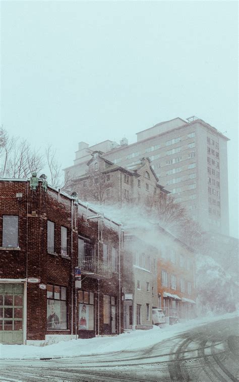 Quebec City Snowstorm on Behance