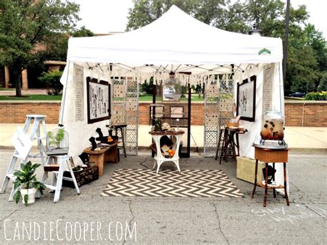 How to Set Up an Art Fair Tent - Candie Cooper